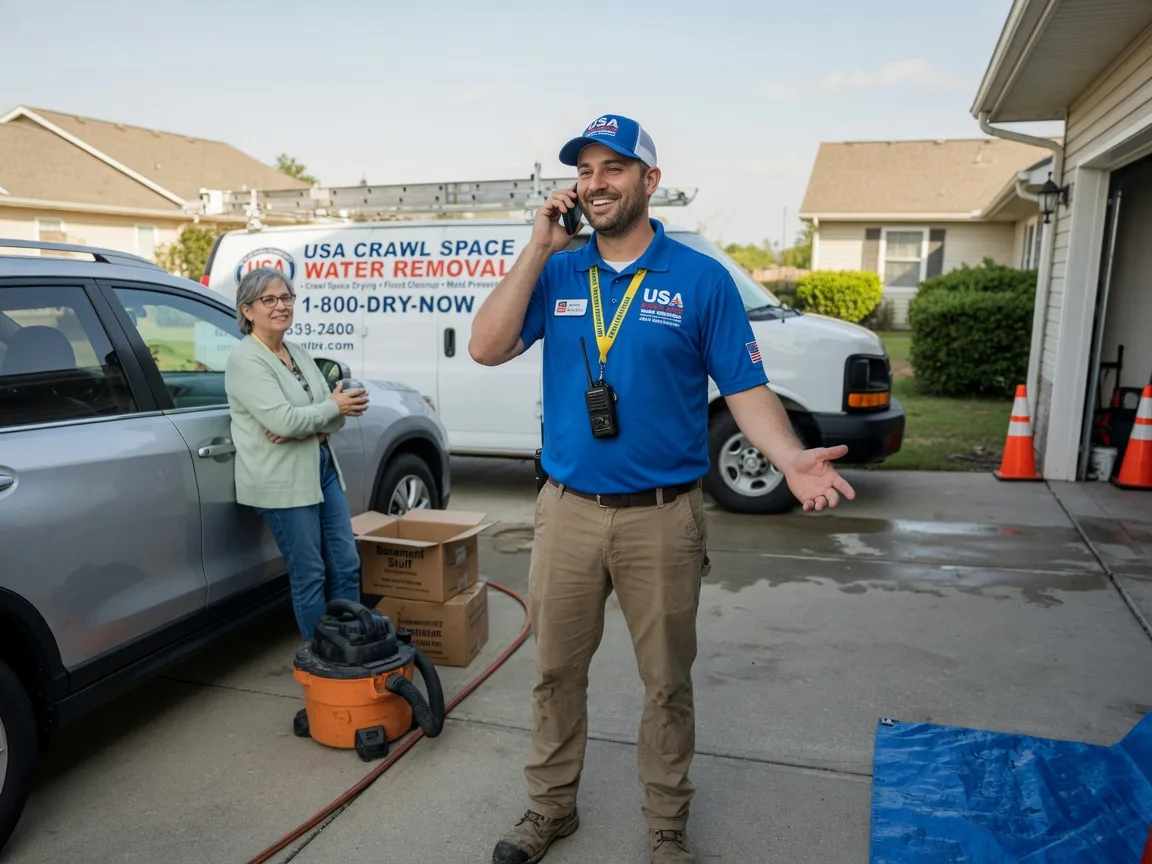Crawl Space Water Removal Exline, IA FAQs